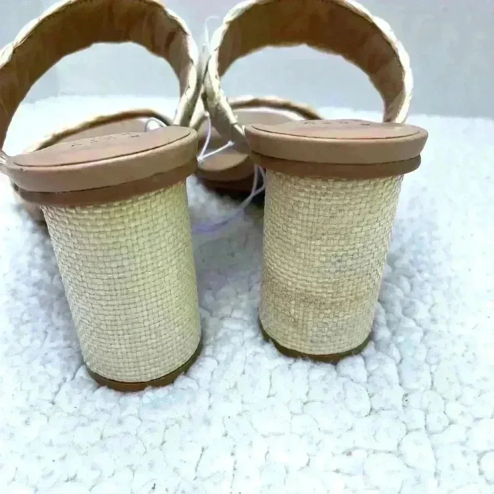 NWT A New Day Ratan Square Toe Open Back Block Heel Mule‎ Heel Size 11